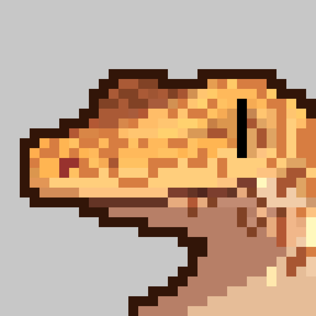Pixelart-Lizard