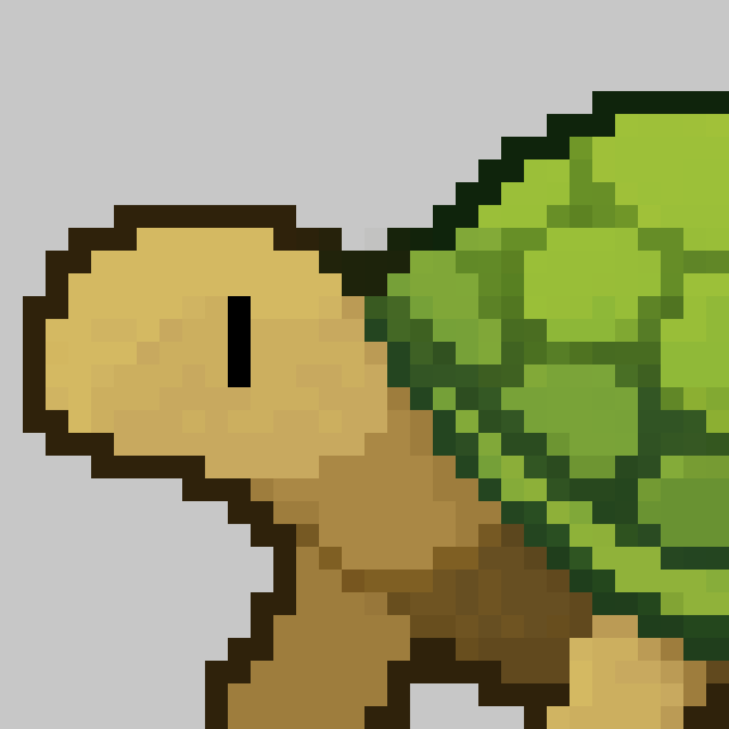 Pixelart-Tortoise